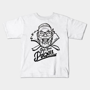 Uncle Rags Pick Your Poison - TPinktober October 1st 2018 Kids T-Shirt